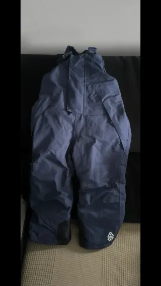 Mono de nieve para niño azul 2-4 años