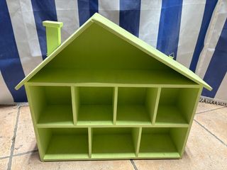 Casetta in legno portaoggetti