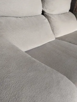 Sillones de tela y piel