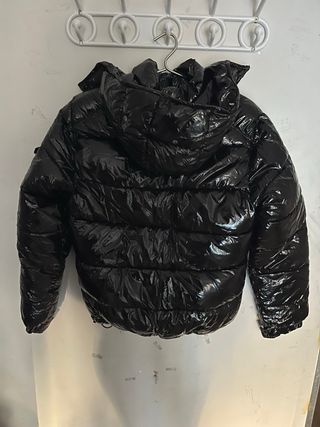 Chaqueta Moncler Negra Brillante