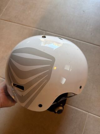 Casco de esquí blanco RED