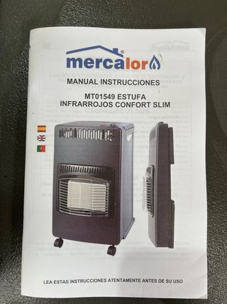 Estufa de gas butano Mercator
