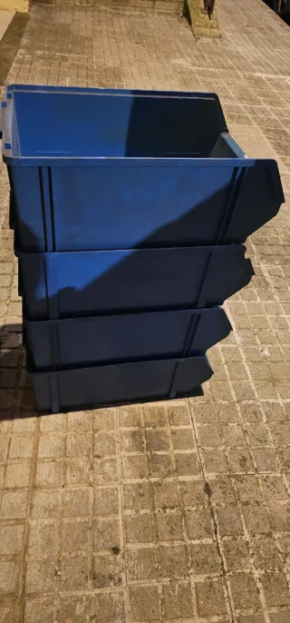 4 Gavetas grandes Azules