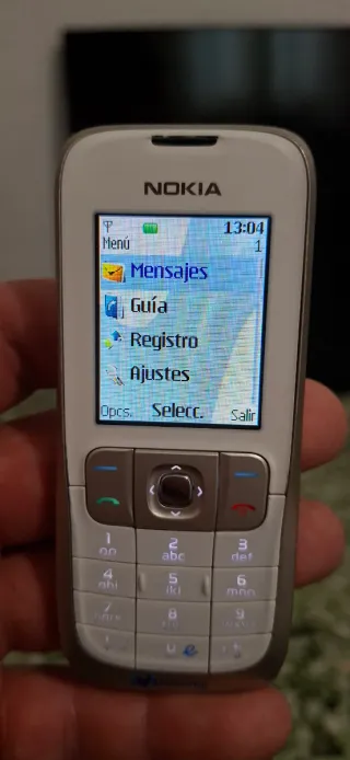 Nokia 2630 Plata/Blanco