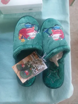 Zapatillas Navideñas Walk-X Home T44