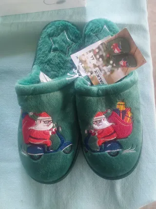 Zapatillas Navideñas Walk-X Home T44