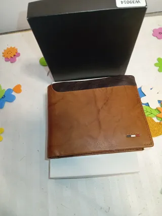 Cartera de Piel Marrón