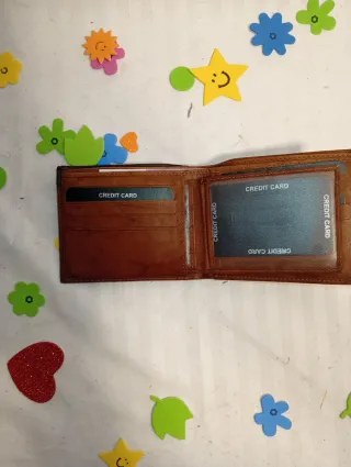 Cartera de Piel Marrón