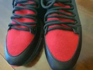 Scarpe ViC MATIE' nere e rosse 38 Made in italy