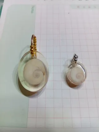 Colgantes Ojo de Shiva en Resina