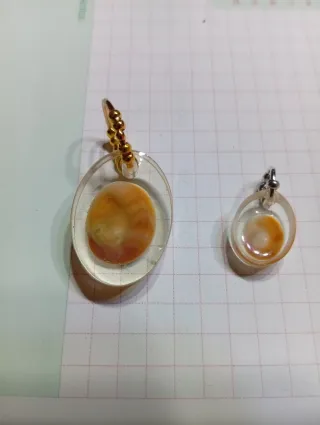 Colgantes Ojo de Shiva en Resina