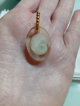 Colgantes Ojo de Shiva en Resina