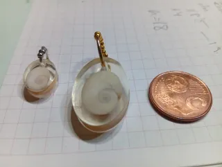 Colgantes Ojo de Shiva en Resina