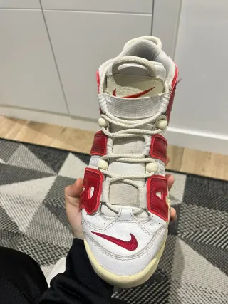 Nike Air More Uptempo Rojo Blanco