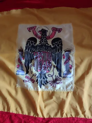 antigua bandera 1'50cm españa guerra civil franco