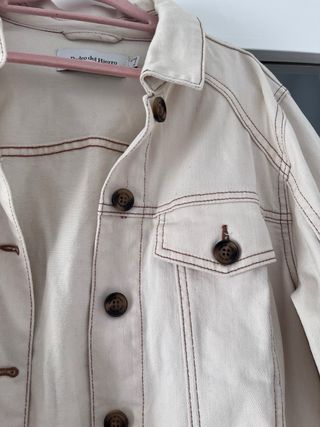 Cazadora vaquera Pedro del Hierro beige