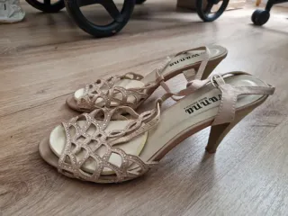 Sandalias tacón talla 38