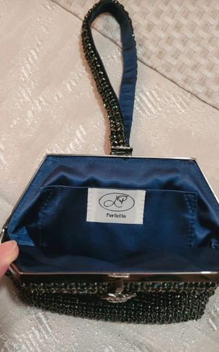 Bolso de fiesta Perfetto negro