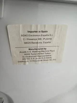 Lavadora Beko 8 kg ProSmart Inverter