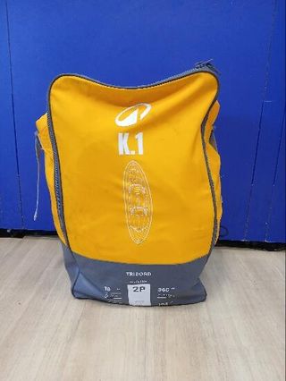Kayak Hinchable Tribord 100+ Amarillo 2 Plazas