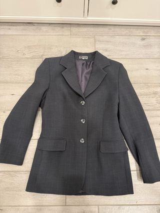 Completo giacca e pantalone grigio anni '90