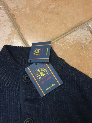 Giacca uomo invernale OCEAN SPORT blu