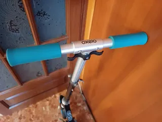 Patinete Oxelo Negro y Azul