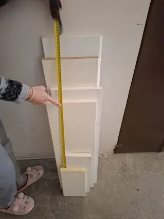 Mensole in legno marrone