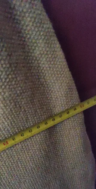 Gonna beige e bianca, taglia M/L