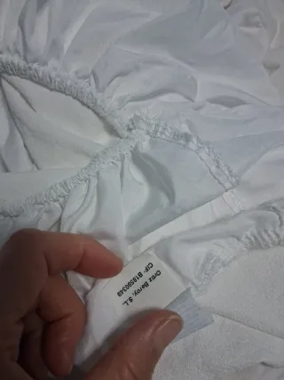 2 protectores Minicuna Blanco