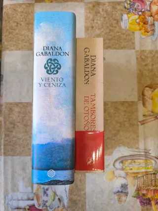 Lote 2 libros descatalogados saga Outlander