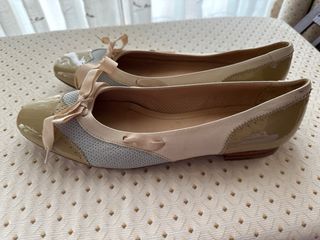 Bailarinas Lottusse Talla 41 Beige/Marrón