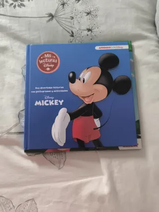 lote 3 libros Disney Mickey primeras lecturas