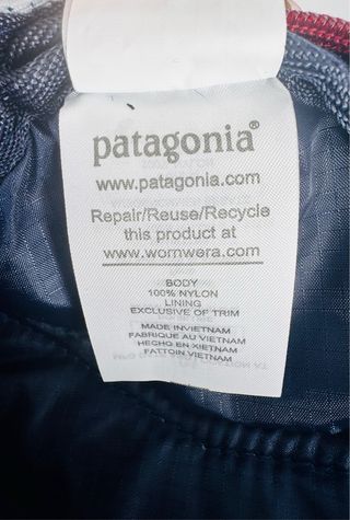 Borsa da vita Patagonia Ultralight Black Hole Mini / Nuova con etichette / Blu