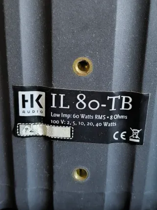 Altavoz HK Audio IL 80-TB Negro