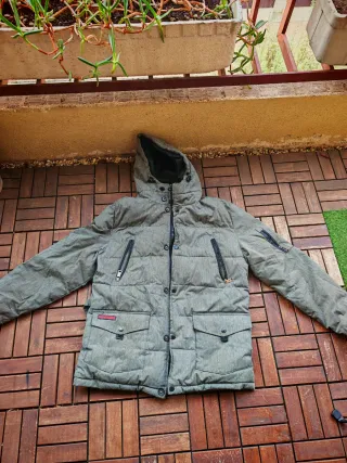Parka Geographical Norway Talla M Gris