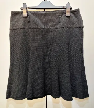 Gonna Sandro Ferrone Grigia con micro pois 46