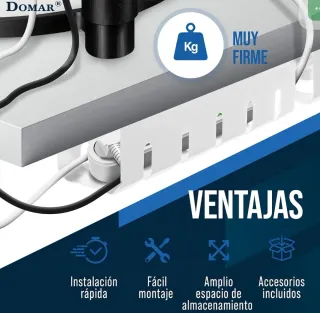 HOMEPROTEK Organizador de Cables Escritorio
