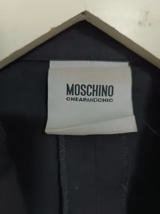 Americana Moschino cropped flores