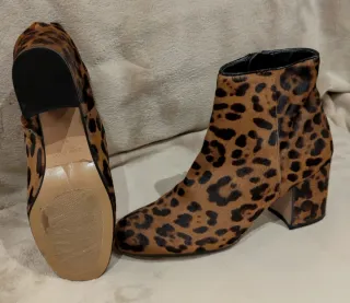 Botines Leopardo Zara