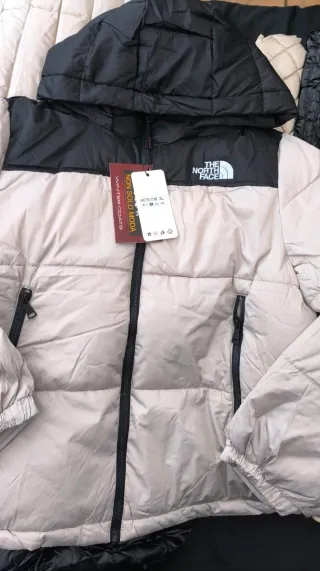 Cazadora The North Face Mujer Beige/Negra