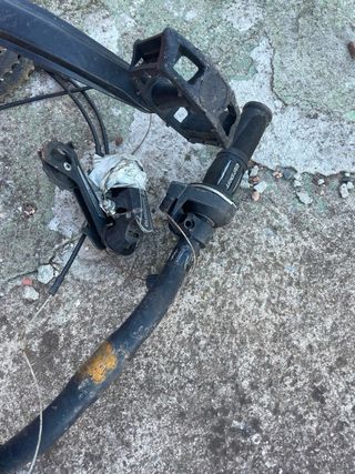 Cuadro Bici Naranja 24”