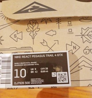 Nike React Pegasus Trail 4 GTX Talla 44