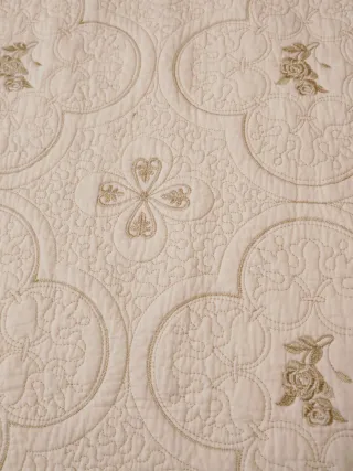 Colcha Cama 135 Beige