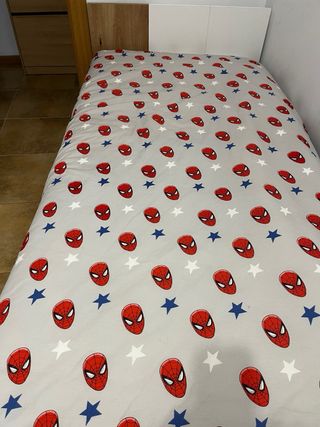 Colcha Spiderman y funda almohada