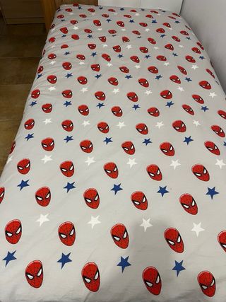 Colcha Spiderman y funda almohada