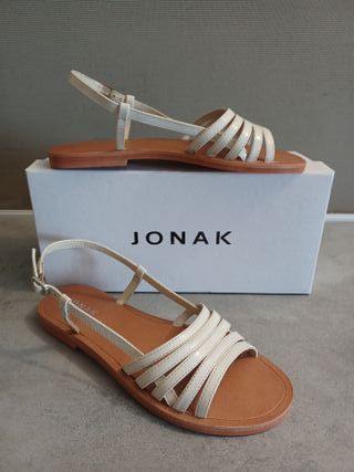 Sandalias Jonak Talla 37 Plantilla 24cm
