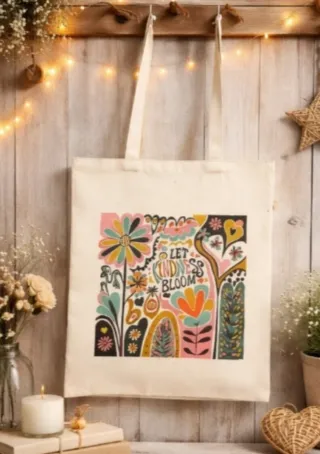 Bolso Tote Let Kindness Bloom