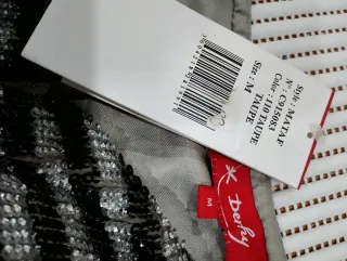 Vestido fiesta Derhy lentejuelas M