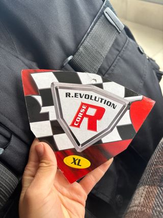 Chaqueta de Moto Negra